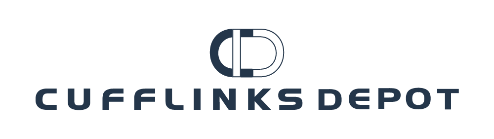 Cufflinks Depot Navy Logo